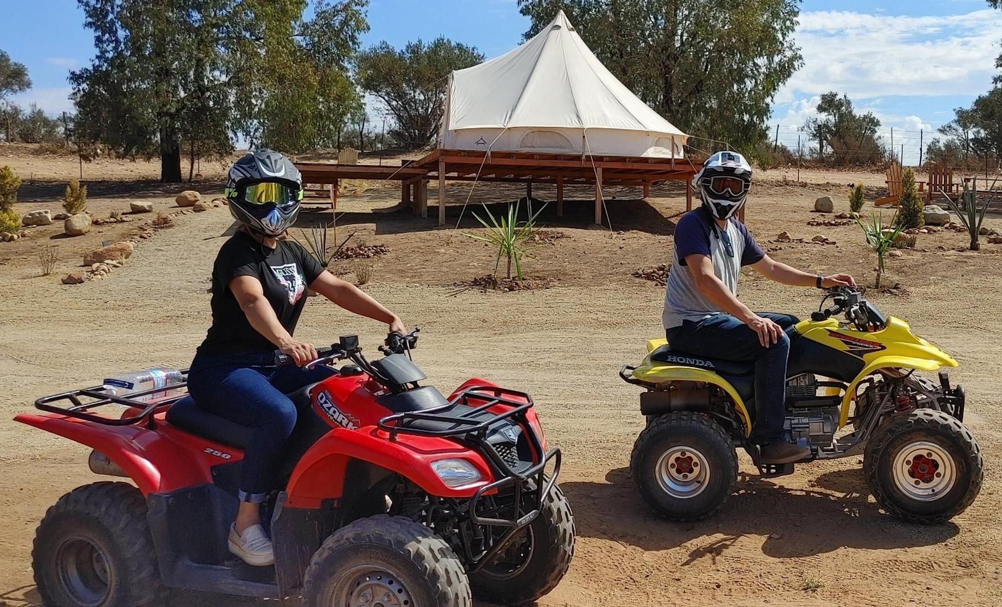 Lago Valle Wine Glamping Valle de Guadalupe Ngoại thất bức ảnh